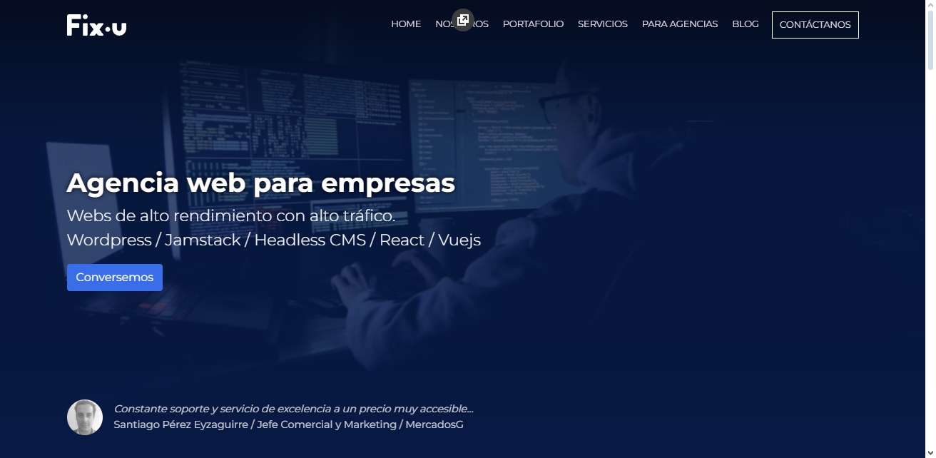 Primera noticia importante ejemplo